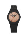 Montre femme Superdry - cadran pailleté - bracelet noir