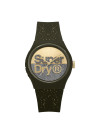 Montre femme Superdry Urban Shine cadran doré bracelet vert