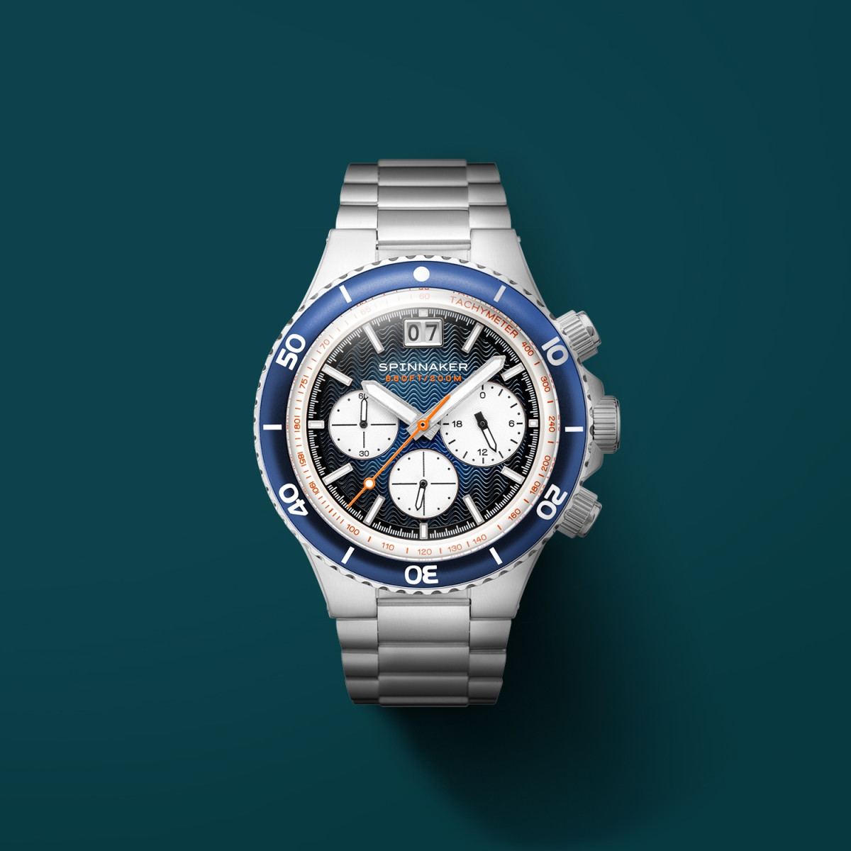 Montre Spinnaker HYDROFOIL CHRONO méca-quartz - cadran bleu Montre Spinnaker HYDROFOIL CHRONO méca-quartz - cadran bleu