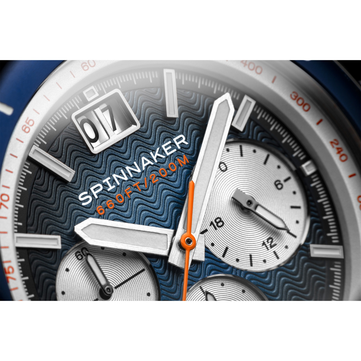 Montre Spinnaker HYDROFOIL CHRONO méca-quartz - cadran bleu Montre Spinnaker HYDROFOIL CHRONO méca-quartz - cadran bleu