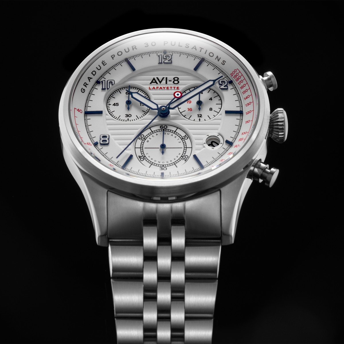 Montre AVI-8  Flyboy Lafayette - Quartz Chronographe - AV-4076-11