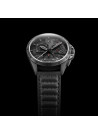 Montre AVI-8 P-51 MUSTANG méca-quartz chronographe - cadran noir - bracelet gris