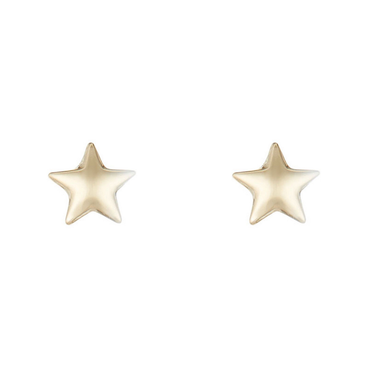 Boucles d'oreilles enfant Or Jaune 375/1000 étoiles