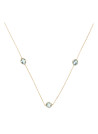 Collier Or jaune 375/1000 et pierres