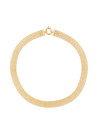 Collier Or jaune Maille Plate pour Femme