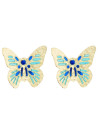 Boucles d'oreilles Boucles d'oreilles "Papillons Amoureux"