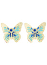 Boucles d'oreilles Boucles d'oreilles "Papillons Amoureux"