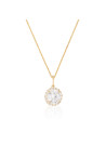 Pendentif Or jaune zirconium