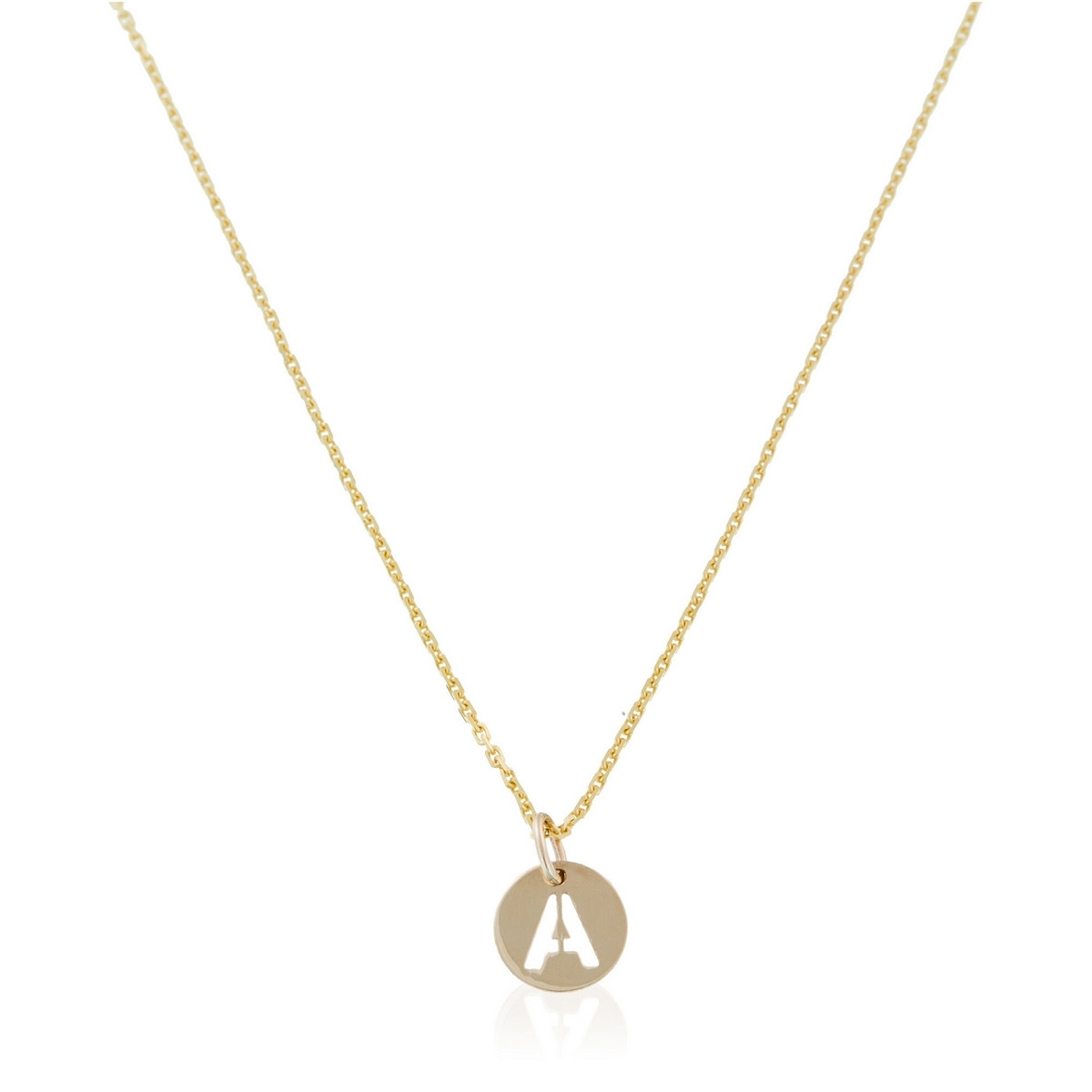 Pendentif Or jaune 375/1000 Pendentif "Lettrine" Or jaune
