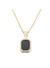 Pendentif Or jaune 375/1000 et pierres