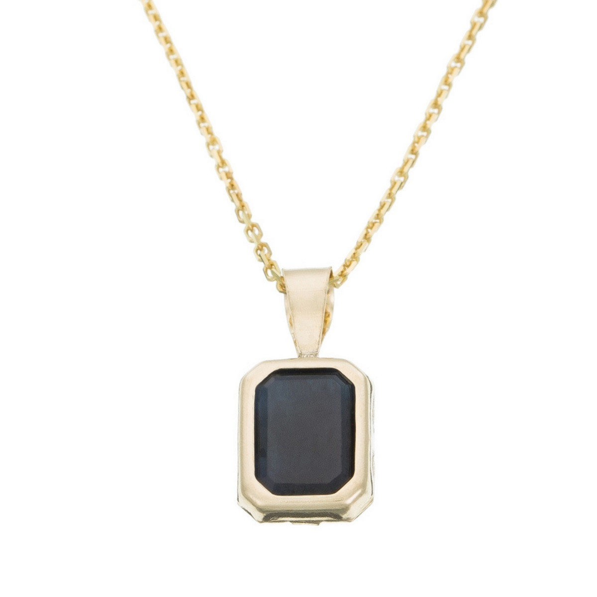 Pendentif Or jaune 375/1000 et pierres Pendentif 2,08ct/1 "Myrte"