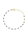 Bracelet Or jaune 375/1000 et émail