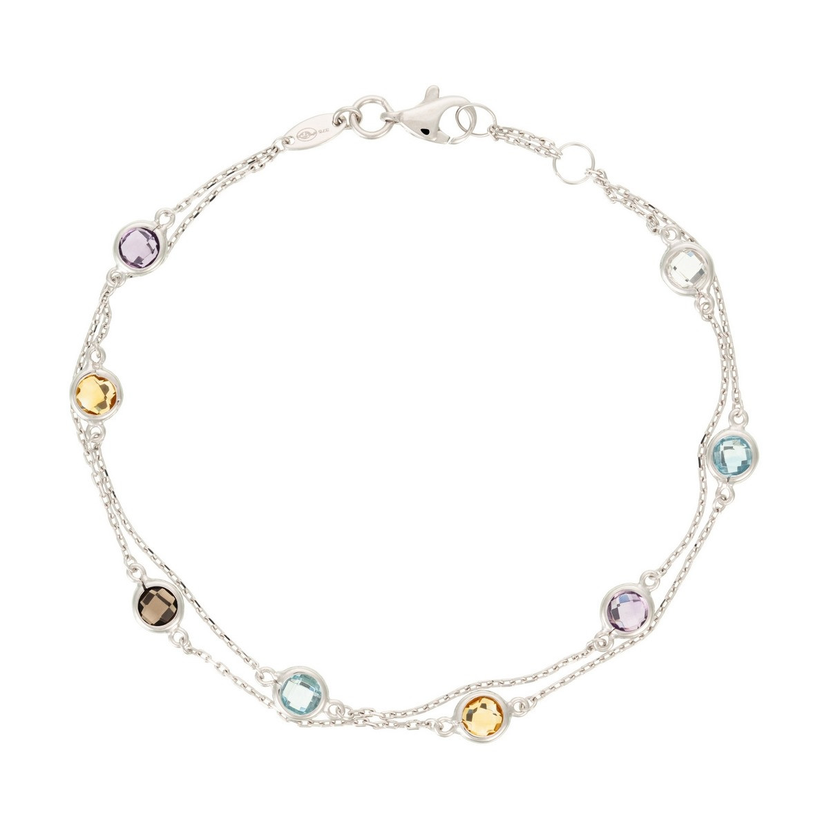 Bracelet "Parfait" Or blanc