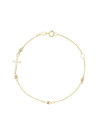 Bracelet croix Or jaune