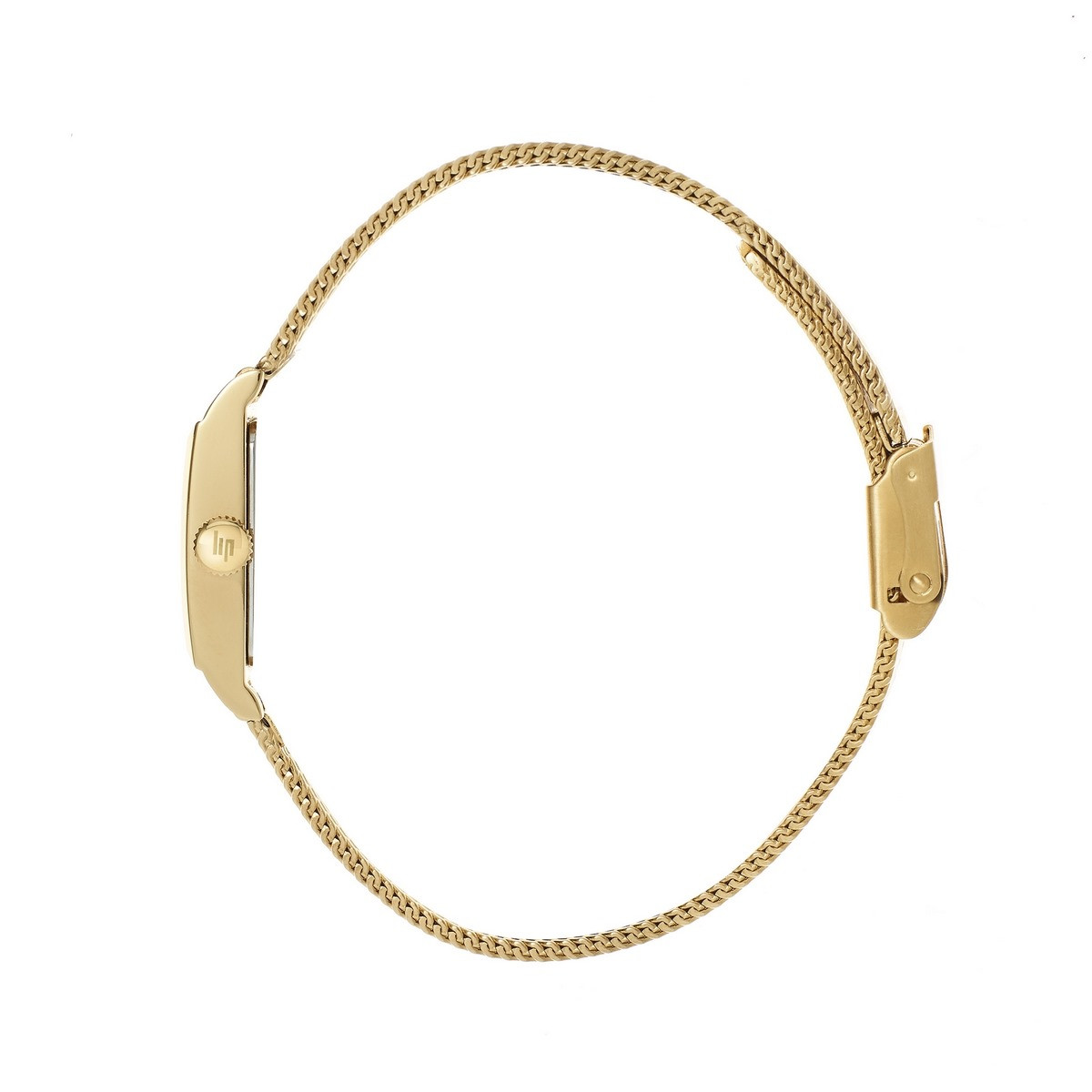 Montre femme Lip "CHURCHILL" 13 x 29 mm cadran blanc - 671226 quartz Montre femme Lip "CHURCHILL" 13 x 29 mm cadran blanc - 671226 quartz