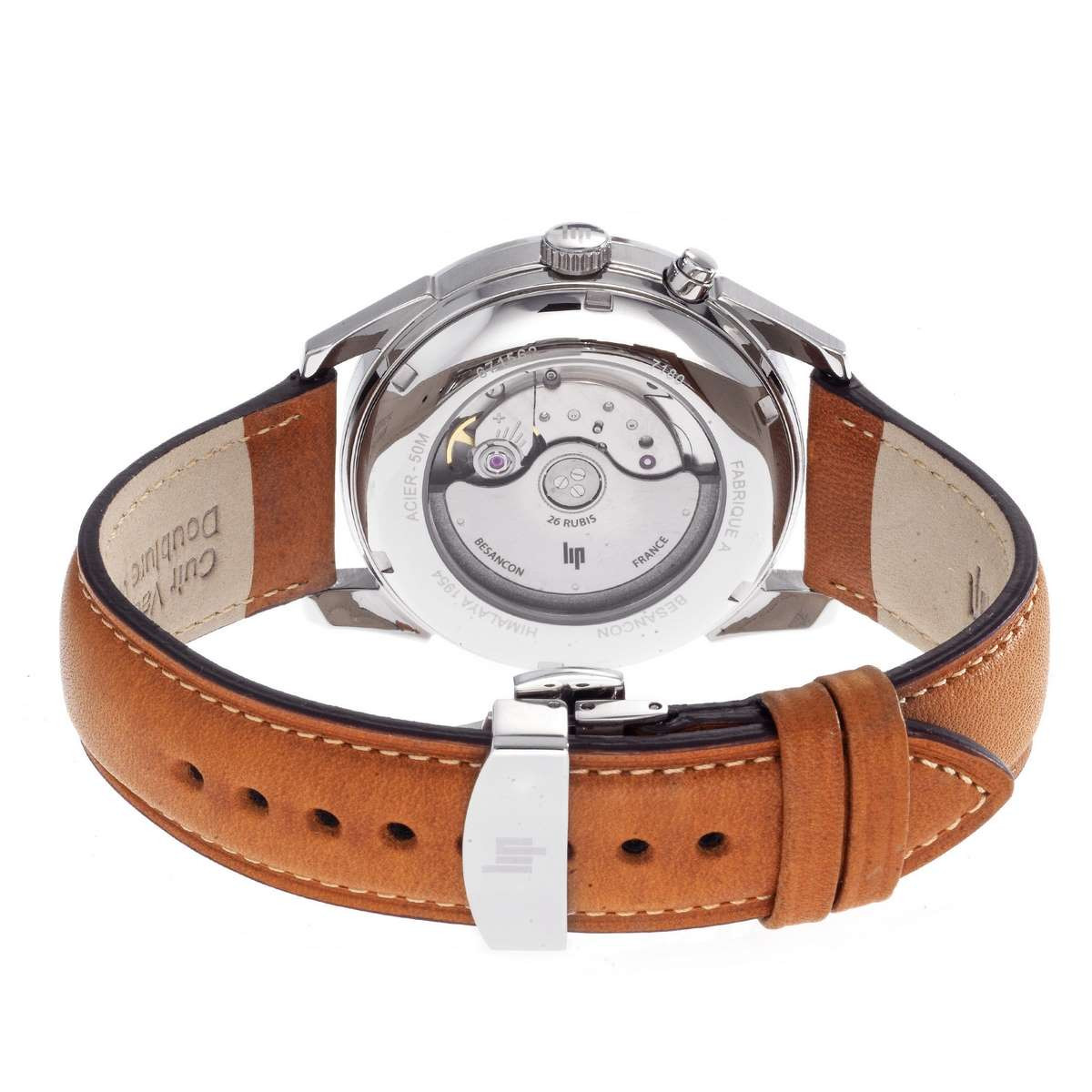 Montre mixte Lip "HIMALAYA" 40 mm cadran bleu foncé - 671562 automatique Montre mixte Lip "HIMALAYA" 40 mm cadran bleu foncé - 671562 automatique