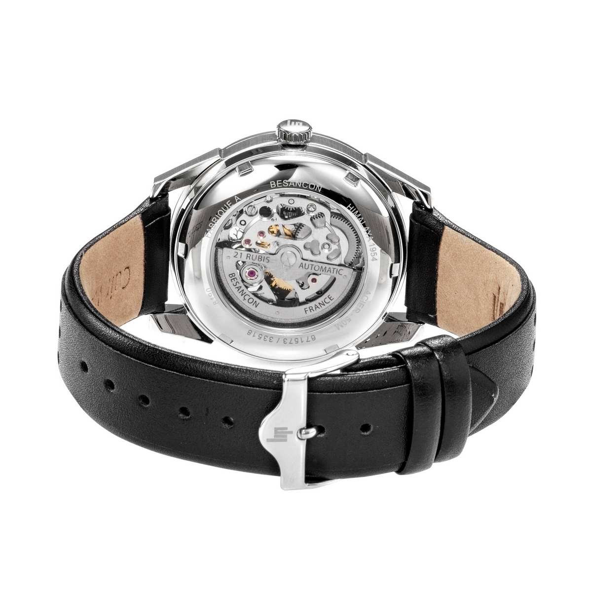 Montre mixte Lip "HIMALAYA" 40 mm cadran noir - 671573 automatique