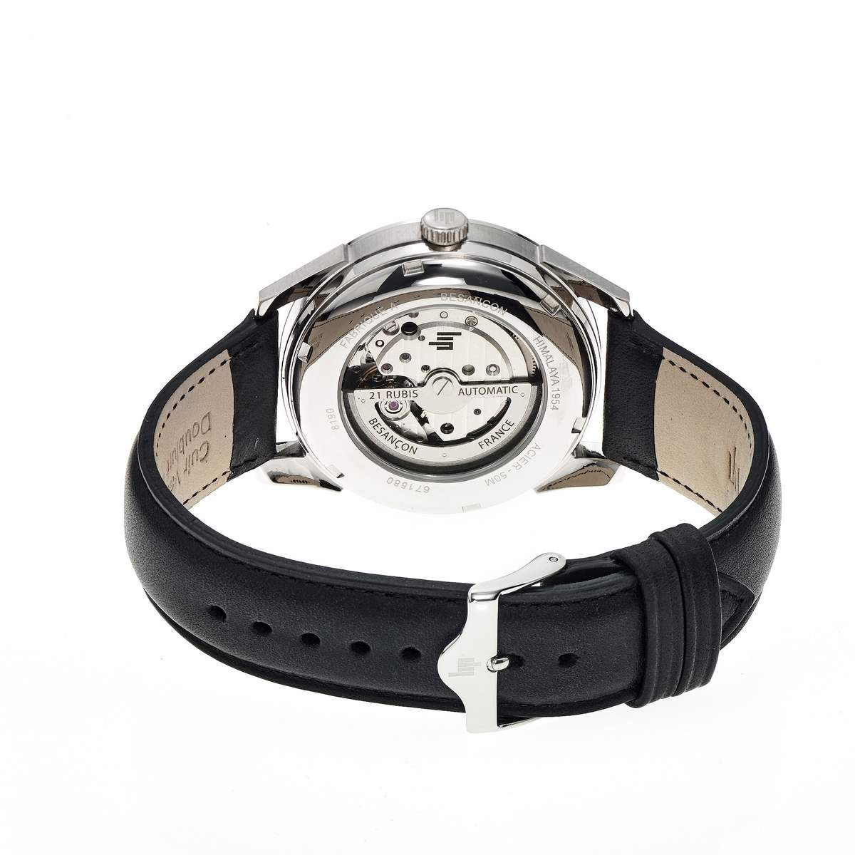 Montre mixte Lip "HIMALAYA" 40 mm cadran blanc argenté - 671580 automatique Montre mixte Lip "HIMALAYA" 40 mm cadran blanc argenté - 671580 automatique