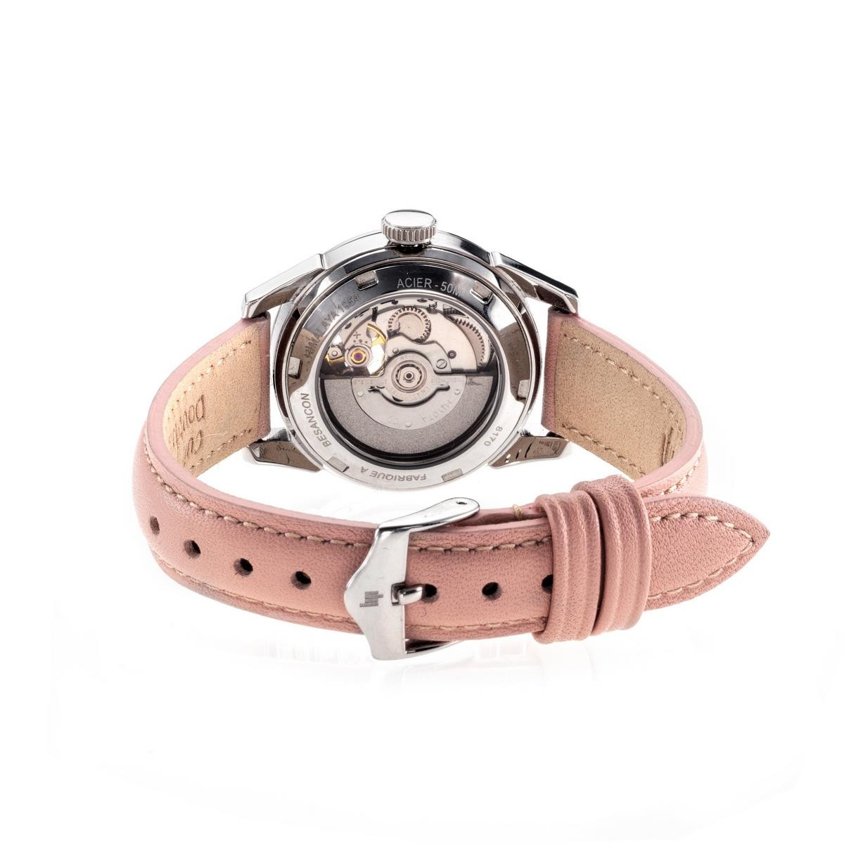 Montre femme Lip "HIMALAYA" 29 mm cadran argenté - 671606 automatique