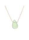 Collier doré et amazonite