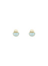 Boucles d'oreilles doré et aventurine
