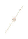 Bracelet doré et quartz