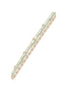 Bracelet doré et aventurine