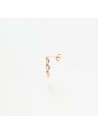 Boucles d'oreilles Or jaune 375/1000 et pierres