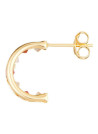Boucles d'oreilles Or jaune 375/1000 et pierres