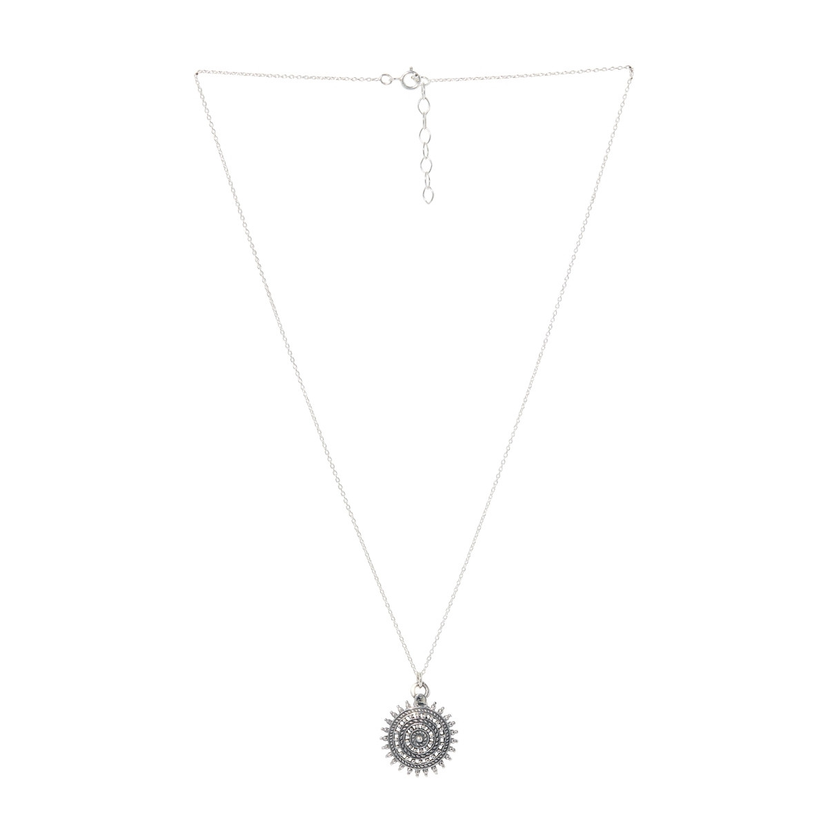 Collier argent massif Collier "Mostaza" Argent Massif 925/1000