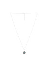 Collier argent massif et pierre naturelle