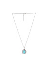 Pendentif argent massif et pierre naturelle