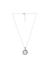 Pendentif argent massif et pierre naturelle
