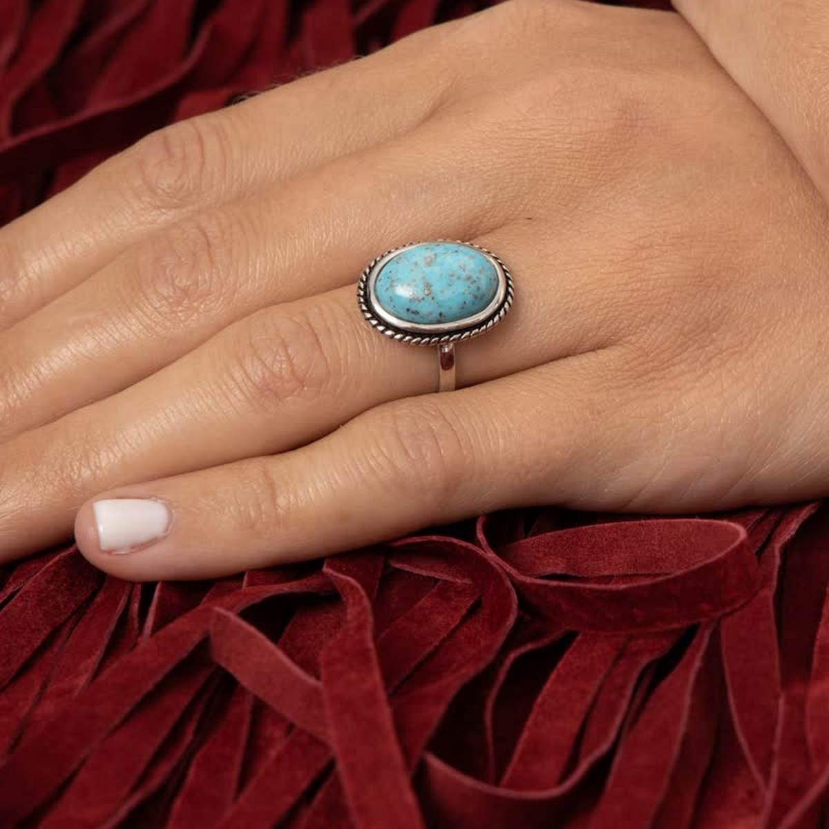 Bague "Catzasa Turquoise" Argent 925