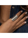 Bague argent massif