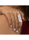 Bague argent massif