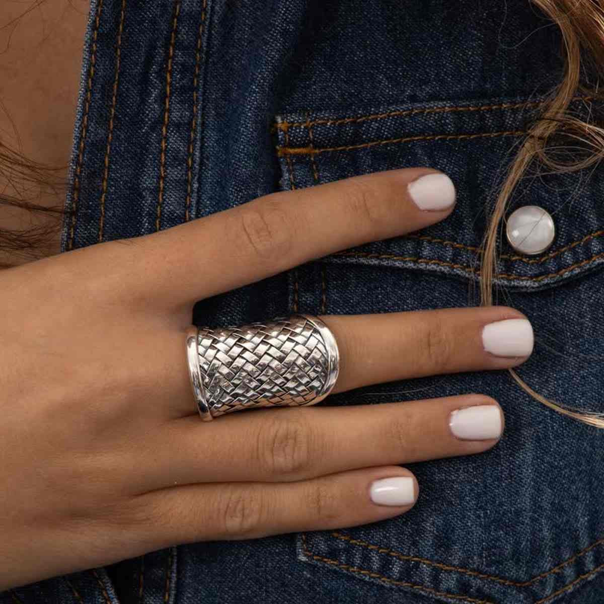 Bague "Marañón" Argent Massif 925/1000