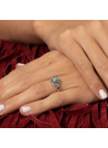 Bague argent massif et pierre naturelle