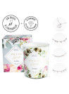 Bougie Bijou parfumée aux huiles essentiels - Rose Framboise