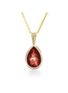 Pendentif Or jaune 375/1000 et pierres