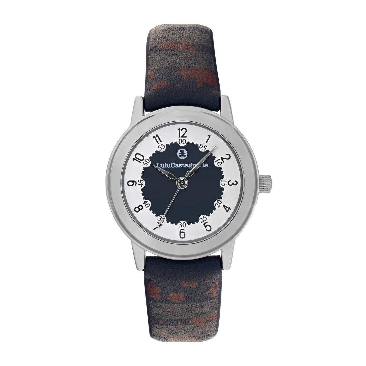 Montre Fille LuluCastagnette - cadran bleu - bracelet bleu et rouge Montre Fille LuluCastagnette - cadran bleu - bracelet bleu et rouge