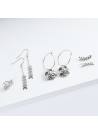 Bougie Bijou Boucles d'oreilles argentées - Parfum Sous les figuiers - 40h