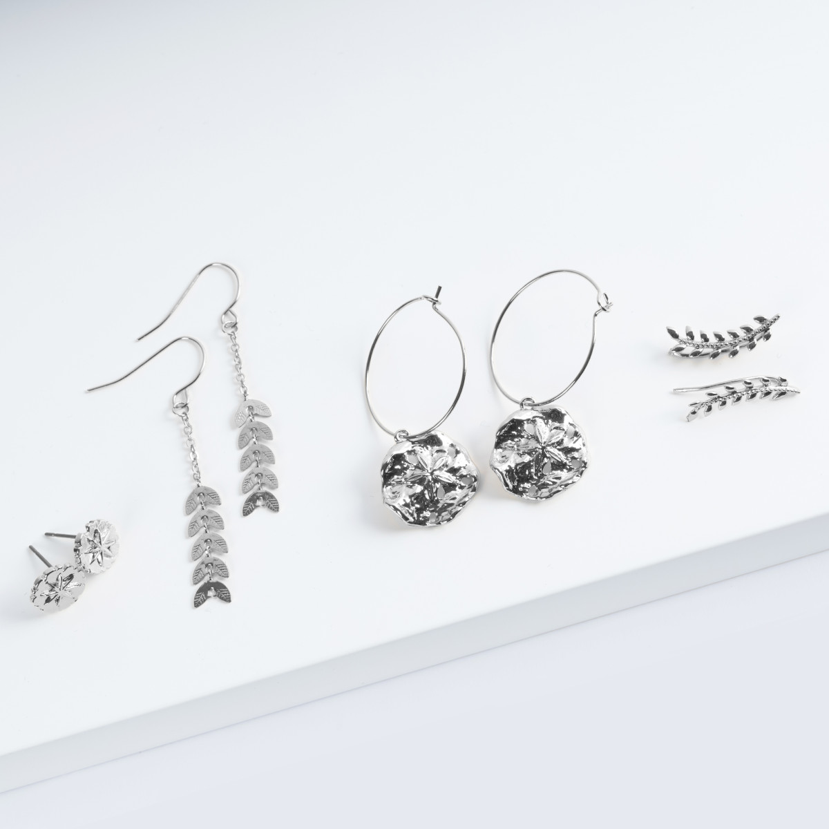 Bougie Bijou Boucles d'oreilles argentées - Parfum Sous les figuiers - 40h Bougie Bijou Boucles d'oreilles argentées - Parfum Sous les figuiers - 40h