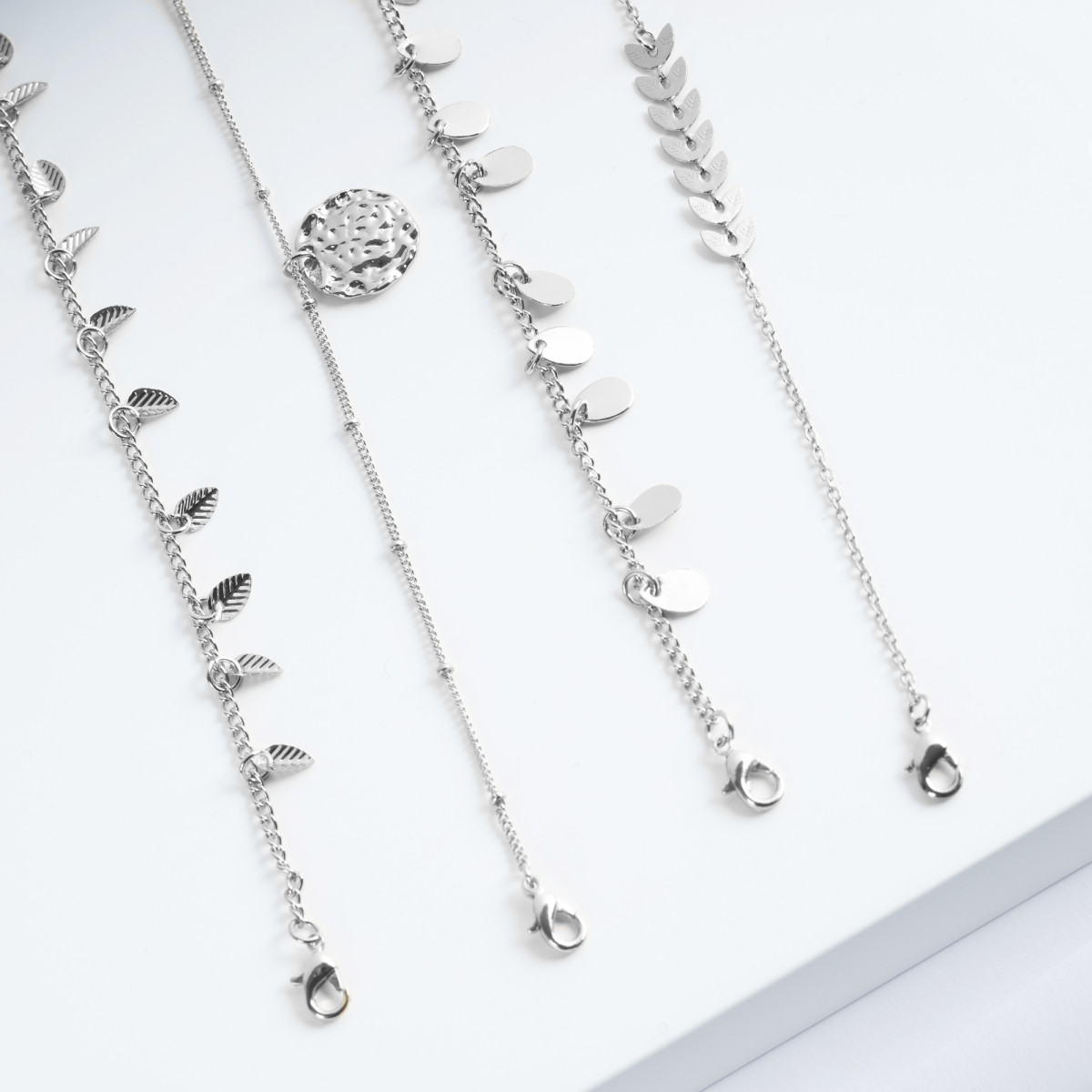 Bougie Bijou Bracelet argenté - Parfum Fleur de vanille - 40h
