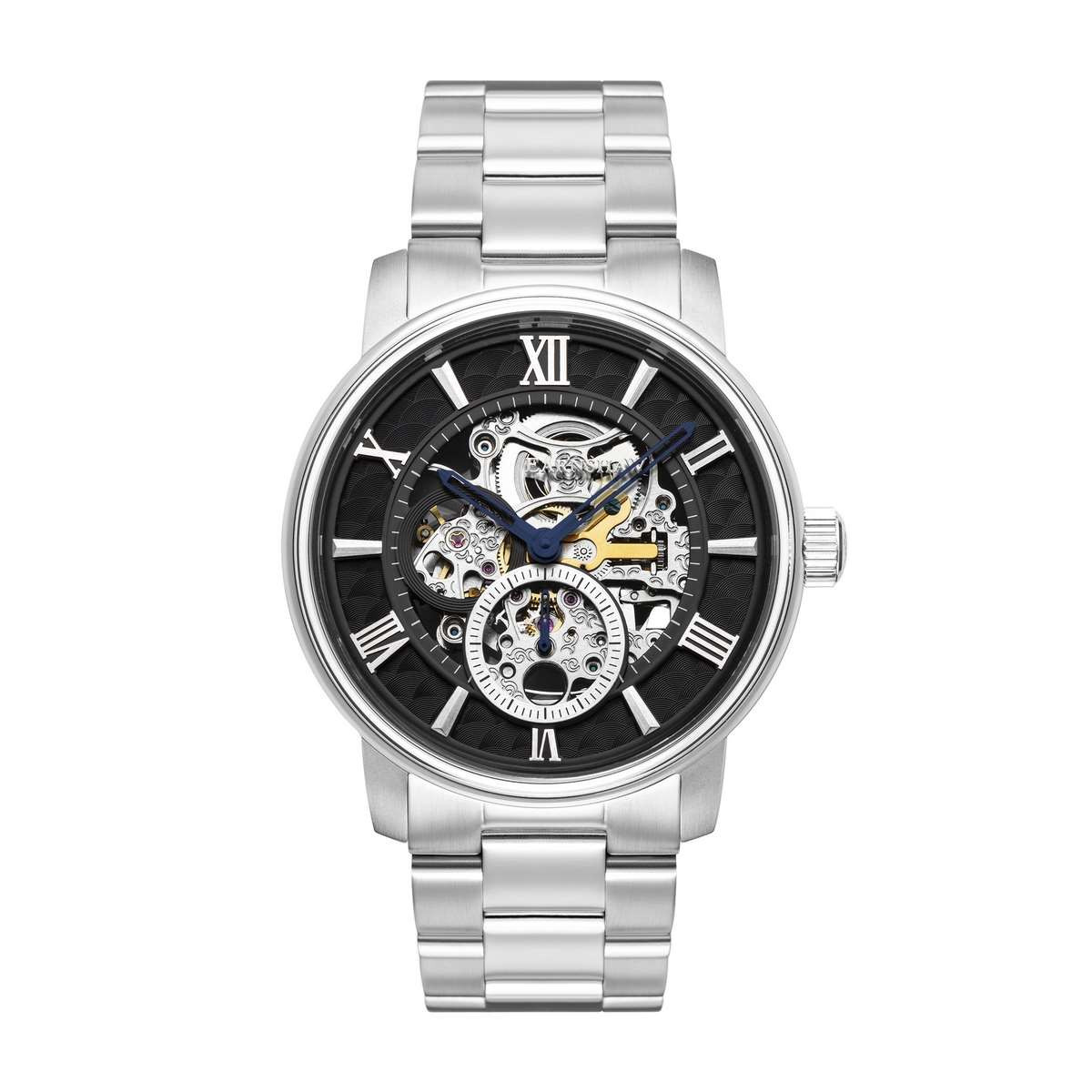 Montre homme Earnshaw WHITEHALL ES-8120-22 automatique - cadran noir Coffret montre homme Earnshaw WHITEHALL ES-8120-22 automatique - cadran noir