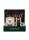 Montre homme Earnshaw DOWNING ES-8119-33 automatique - cadran argenté