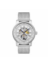 Montre homme Earnshaw DOWNING ES-8119-33 automatique - cadran argenté