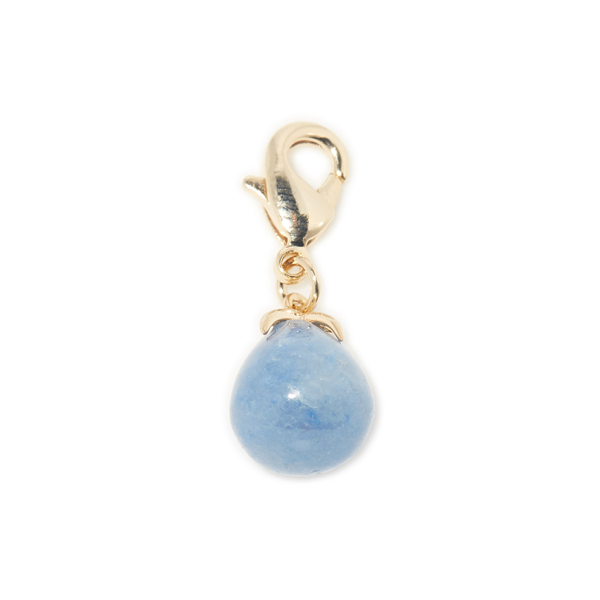 Clips Agatha Blue aventurine Charm's Agatha Blue aventurine