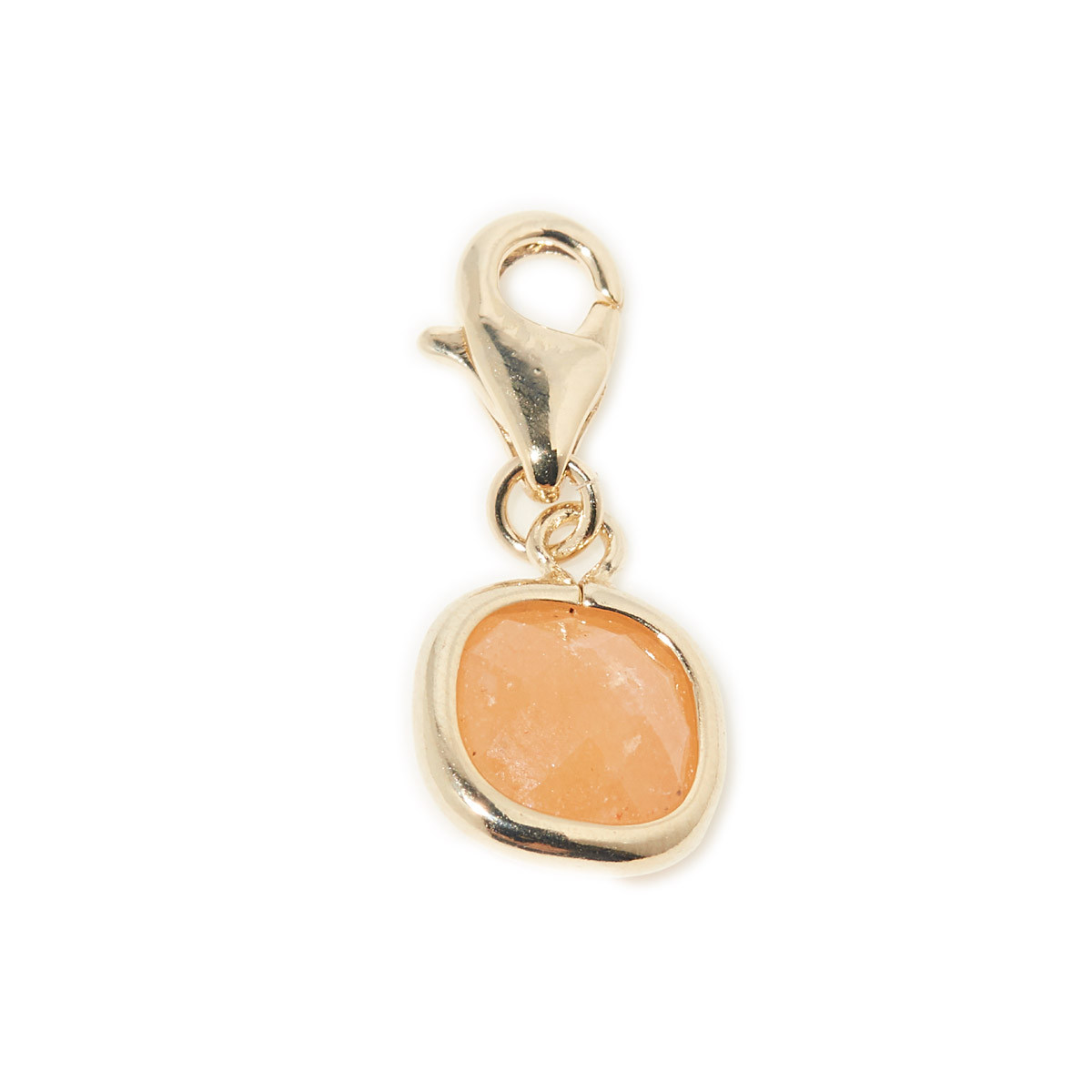 Clips Andria Red Aventurine Charm's Andria Orange Aventurine
