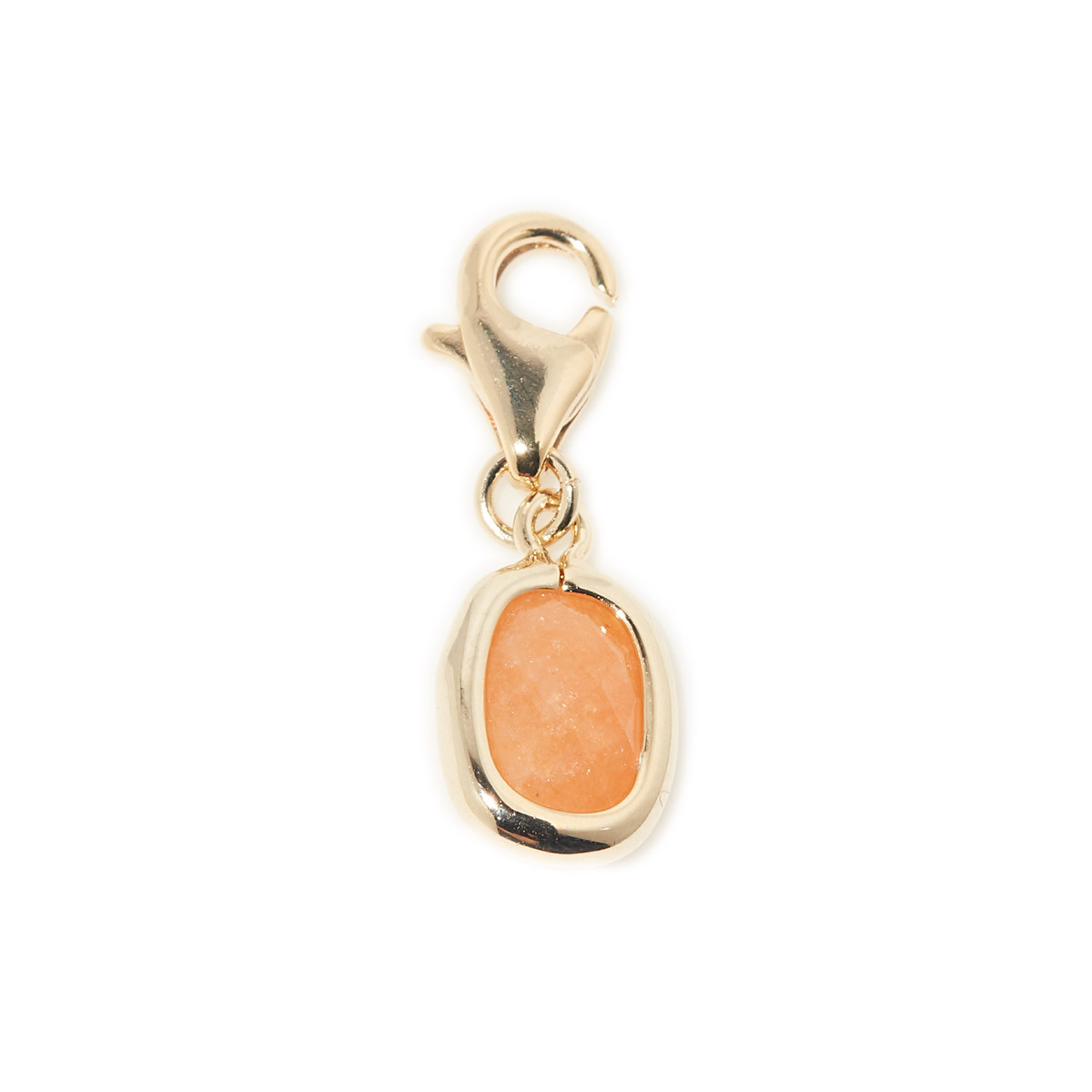 Clips Alejandra Red Aventurine Charm's Alejandra Orange Aventurine